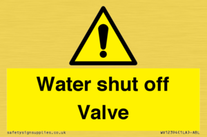 Water shut off Valve